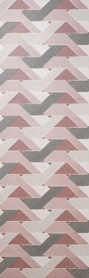 15x48 Eclettica Mixed-Color Matte Wavy Porcelain Tile