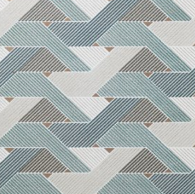 15x48 Eclettica Mixed-Color Matte Wavy Porcelain Tile