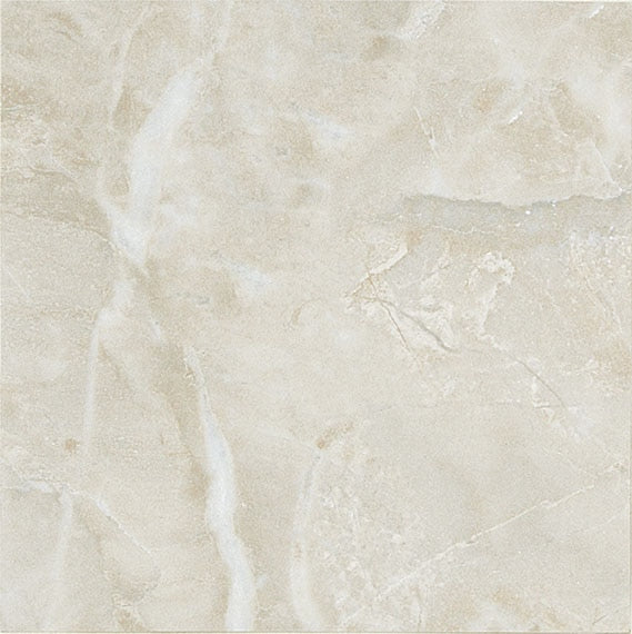 12x12 Mirasol Natural Marble-Look Matte Smooth Porcelain Tile White Gray