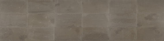 12x24 Limestone Grid Patterned Marble-Look Honed Natural Limestone Tile Mocha Gray