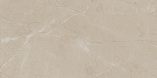 Warm Beige - 12x24 Perpetuo Light Veining Natural Marble-Look Polished Smooth Porcelain Tile