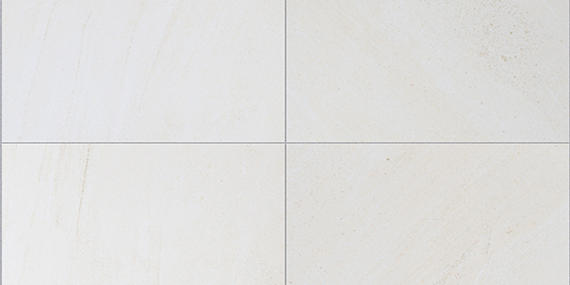 12x24 Choice Natural Stone-Look Matte Smooth Ceramic Tile White Gray