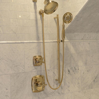 Cream Beige - 18x18 Marble Grid Medium Veining Natural Marble-Look Polished Smooth Marble Tile
