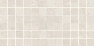 White - 12x24 Platinum Straight Joint Mosaic Stone-Look Matte Smooth Porcelain Tile