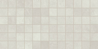 Light Cream - 12x24 Slate Attache Mosaic Stone-Look Matte Smooth Porcelain Tile