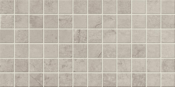 2x2 Stone Theory Mosaic Stone-Look Matte Smooth Porcelain Tile Beige Stone