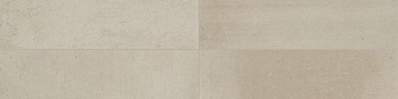 3x12 Modern Hearth Natural Concrete-Look Matte Smooth Porcelain Tile Warm Taupe