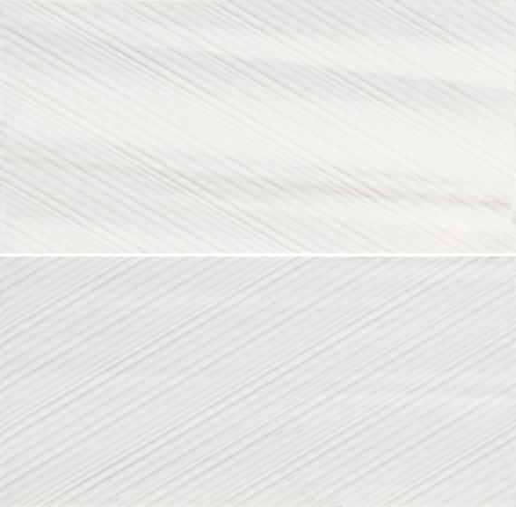6x12 Pietra Divina Grid Mosaic Natural-Look Honed Smooth Marble Tile Ivory Marble