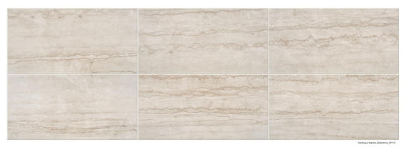 8x24 Mythique Marble Natural Marble-Look Matte Smooth Porcelain Tile Warm Beige