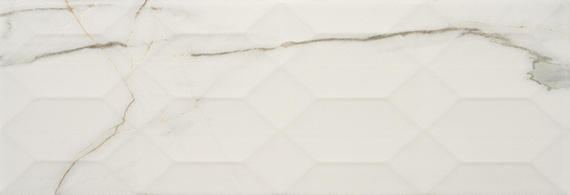 8x24 Mythique Marble Natural Marble-Look Matte Wavy Porcelain Tile Pale Beige