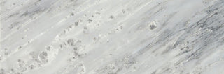 Light Marble - 4x12 Gamma Intense Veining Natural Marble-Look Honed Smooth Stone Tile