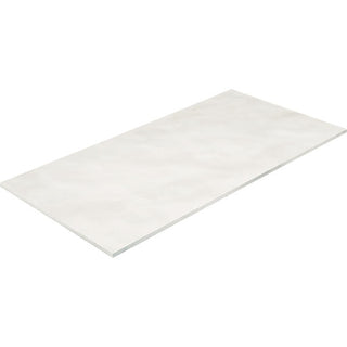 Pure White - 12x24 Luminique Handcrafted Solid-Color Glossy Smooth Ceramic Tile