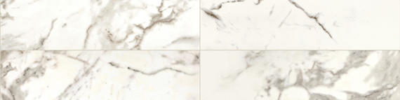 6x24 Marble Attache Natural Marble-Look Matte Smooth Porcelain Tile
