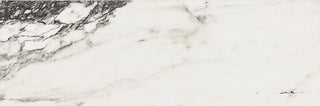 Storm Gray - 3x12 Divinium Natural Marble-Look Glossy Smooth Porcelain Tile