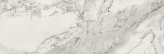 6x18 Divinium Natural Marble-Look Glossy Smooth Porcelain Tile