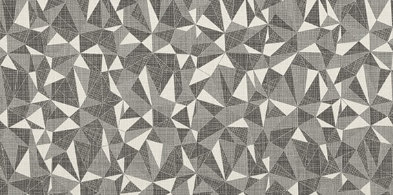 12x24 Fabric Art Fabric-Look Matte Geometric Prism Porcelain Tile