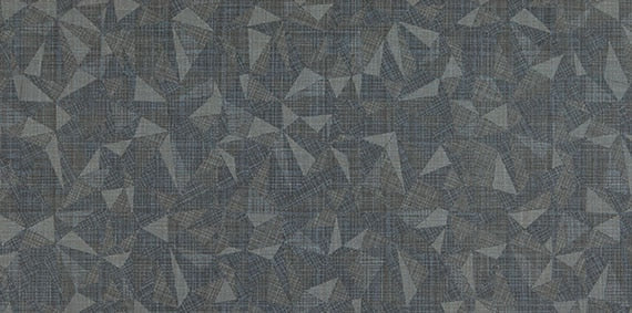 12x24 Fabric Art Fabric-Look Matte Geometric Prism Porcelain Tile