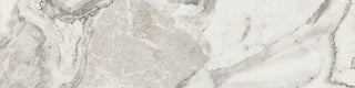 Silver White - 3x12 Divinium Natural Marble-Look Glossy Smooth Porcelain Tile