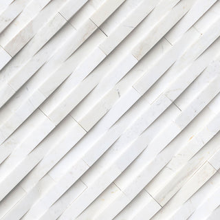 Soft White - 6x24 Cosmic Natural-Look Matte Textured Marble Tile