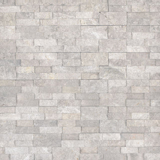 Light Grey - 6x24 Silver Stone-Look Matte Textured Marble Tile