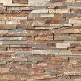 Light Gray - 6x24 Golden Natural-Look Matte Textured Quartzite Tile