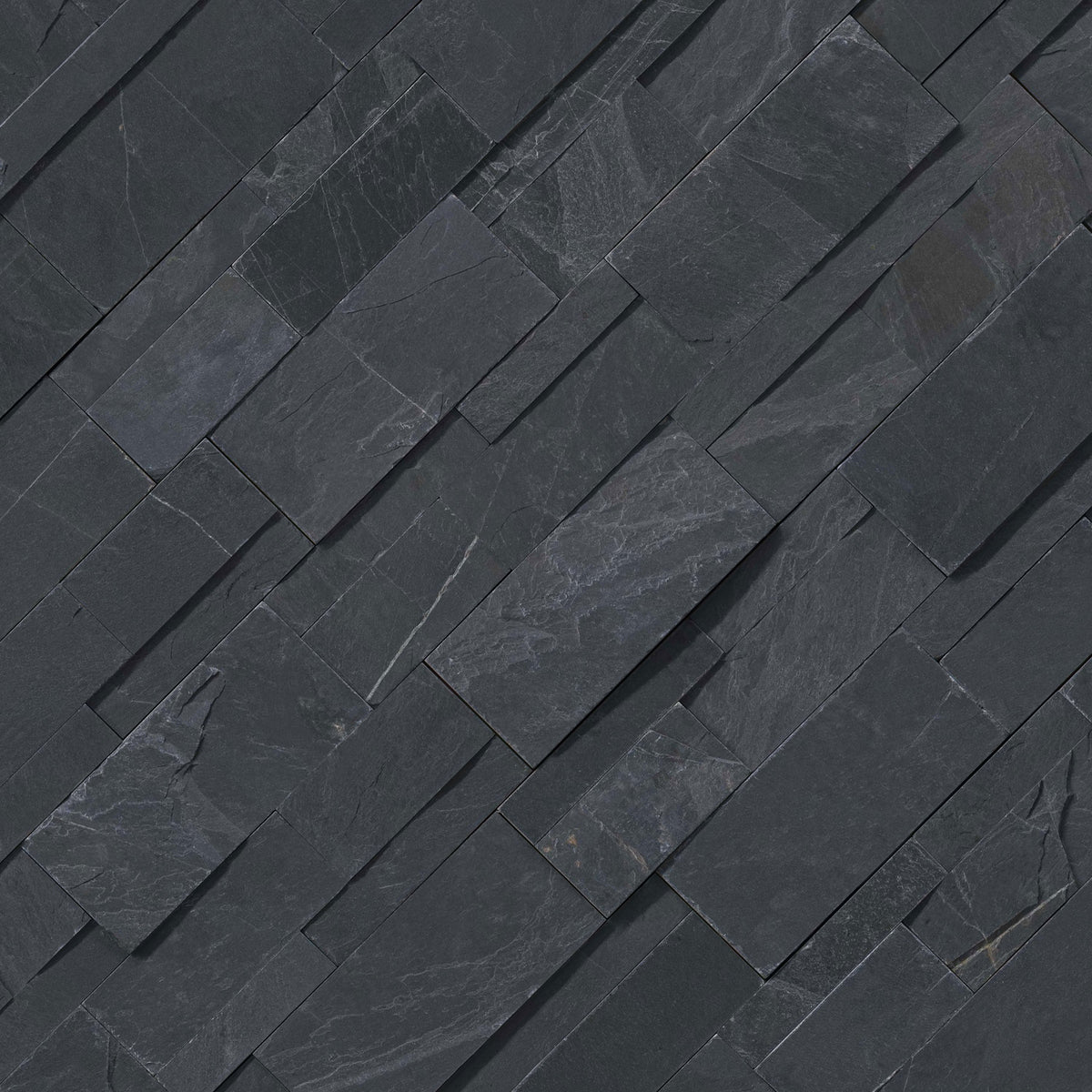 9x24 Premium Natural-Look Matte Textured Slate Tile