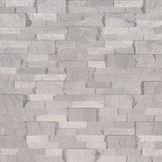 Light Gray - 6x24 Iceland Stone-Look Matte Textured Travertine Tile