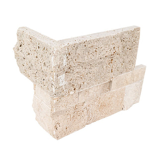Warm Beige - 9x18 Roman Natural-Look Matte Textured Travertine Tile