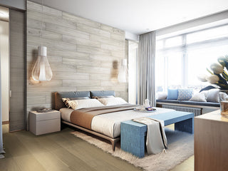 Light Gray - 8x48 Catalina Wood-Look Polished Smooth Porcelain Tile
