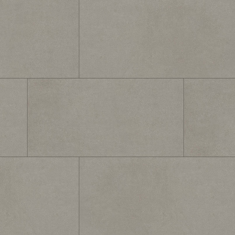 24x48 Cementique Natural-Look Matte Textured Cement Tile Light Gray
