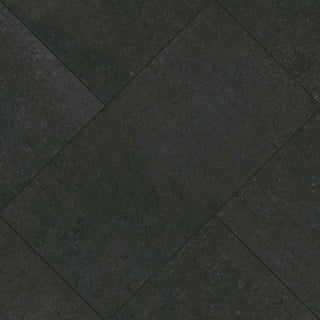 Jet Black - 24x48 Dimensions Concrete-Look Matte Smooth Porcelain Tile