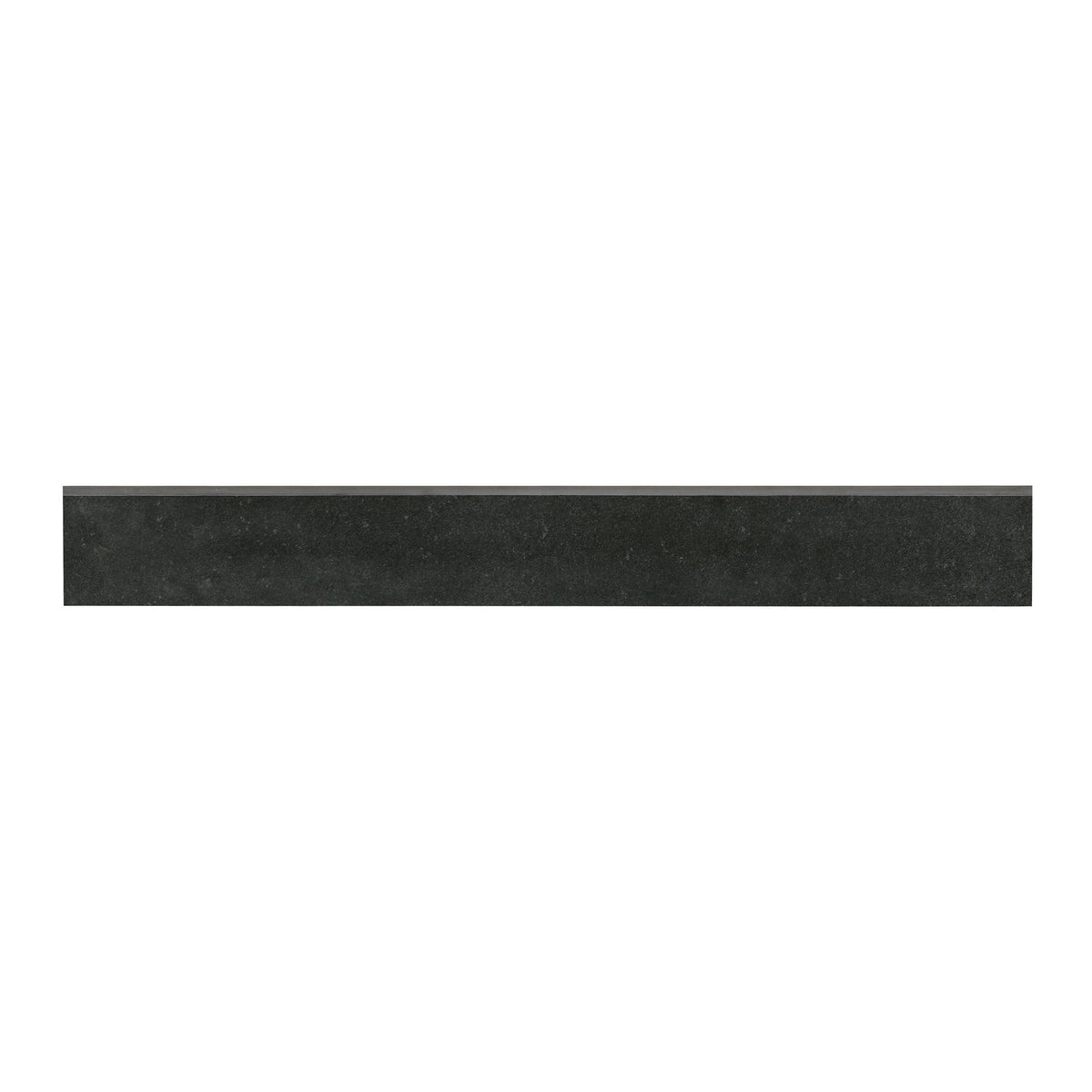 3x24 Dimensions Concrete-Look Matte Smooth Porcelain Bullnose Tile