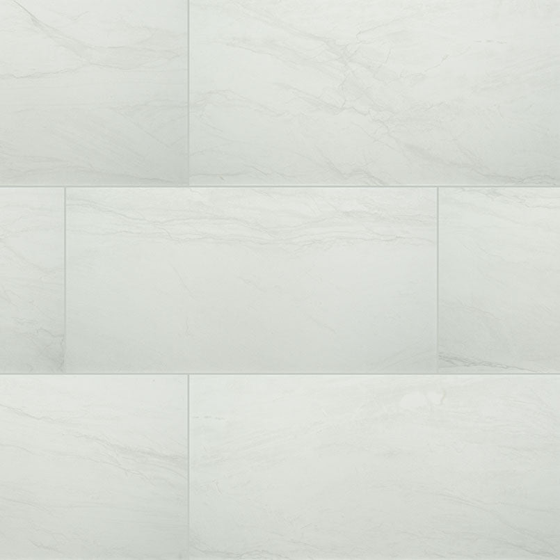 12x24 Durban Stone-Look Matte Textured Porcelain Tile Light Gray