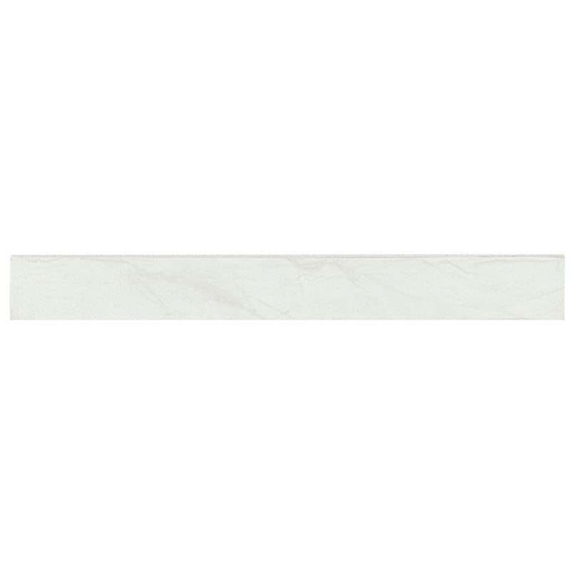 3x24 Durban Bullnose Stone-Look Matte Textured Porcelain Tile Light Gray