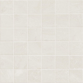 Warm Gray - 2x2 Elbe Mosaic Stone-Look Lapato Textured Porcelain Tile