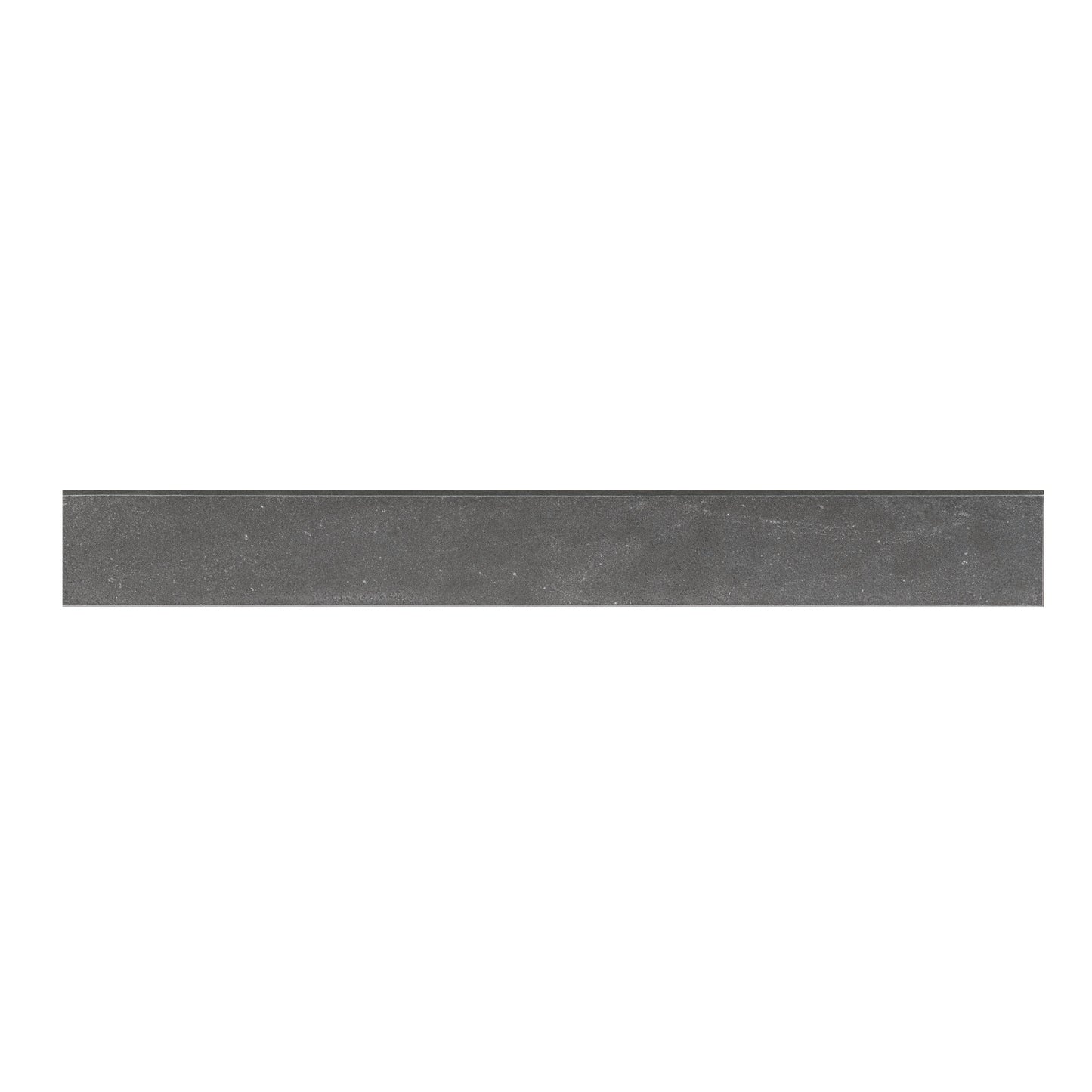 3x24 Elbe Bullnose Stone-Look Lapato Textured Ceramic Tile