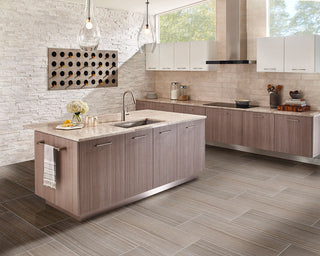 Taupe Beige - 12x24 Eramosa Wood-Look Matte Smooth Porcelain Tile