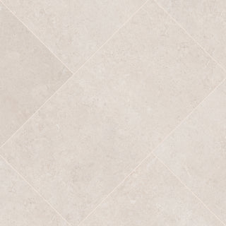 White Warm - 12x24 Girona Stone-Look Lapato Smooth Porcelain Tile