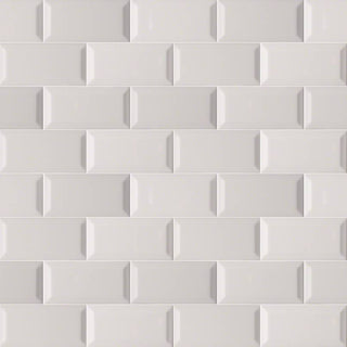 Light Gray - 3x6 Glaze Solid-Color Glossy Smooth Ceramic Tile
