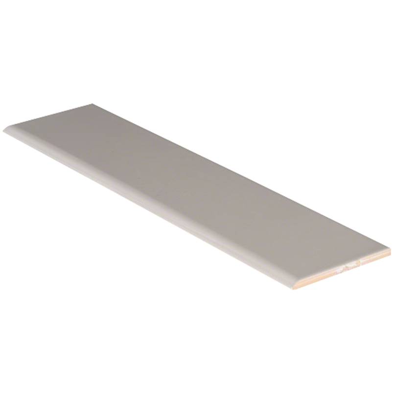 4x16 Glaze Bullnose Solid-Color Glossy Smooth Ceramic Tile