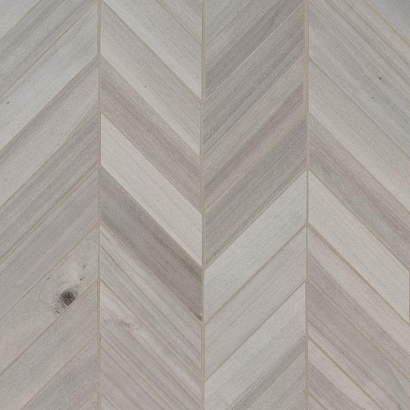12x15 Havenwood Chevron Mosaic Wood-Look Matte Smooth Ceramic Tile