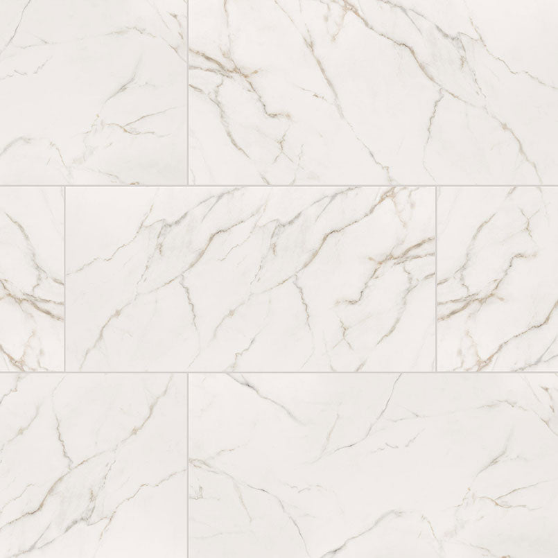 24x48 Kaya Marble-Look Matte Smooth Porcelain Tile