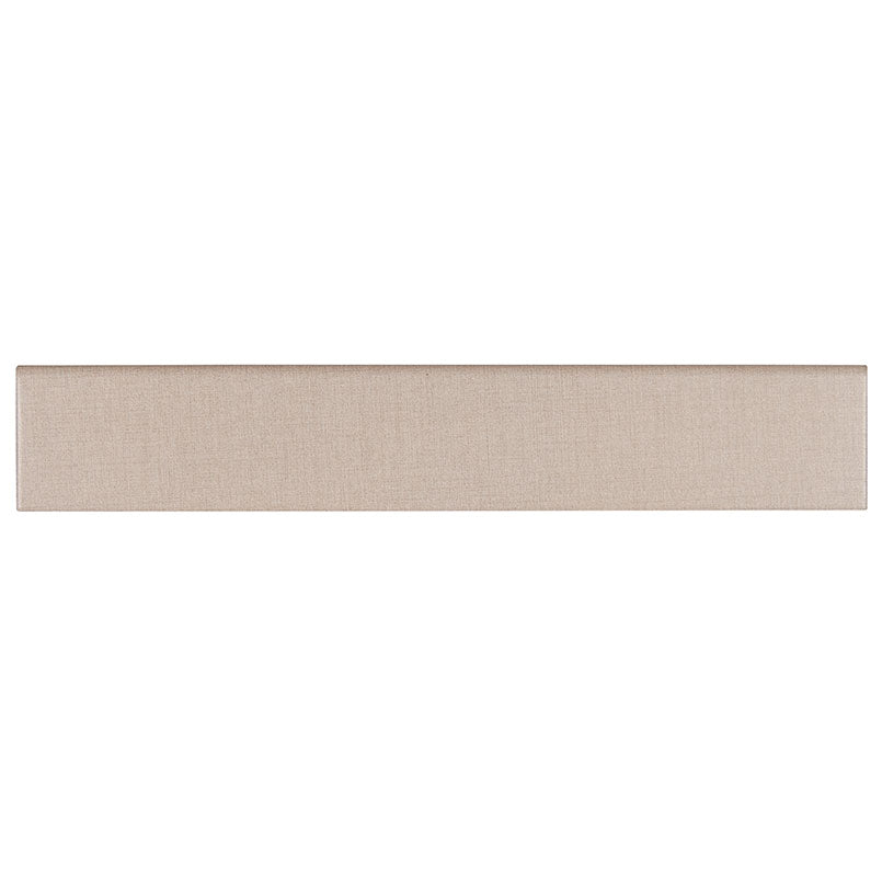3x18 Loft Bullnose Stone-Look Matte Textured Porcelain Tile