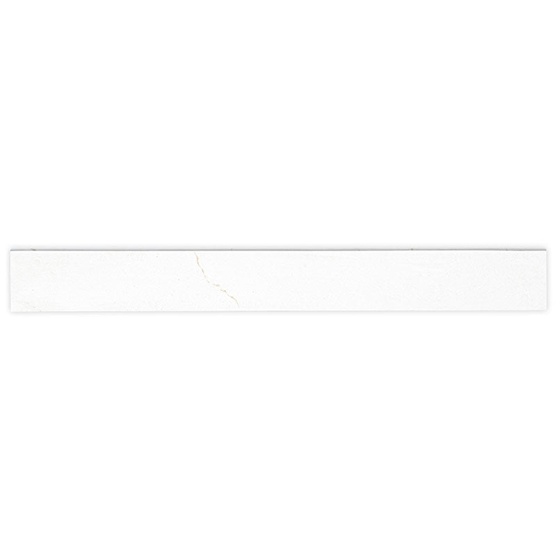 3x24 Miraggio Bullnose Marble-Look Matte Smooth Porcelain Tile