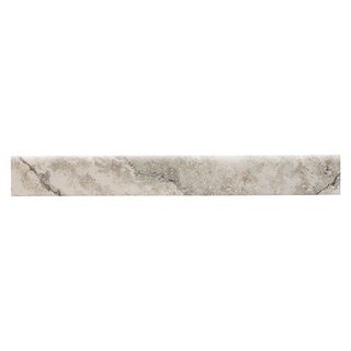 Taupe Beige - 3x24 Napa Bullnose Travertine-Look Matte Textured Ceramic Tile