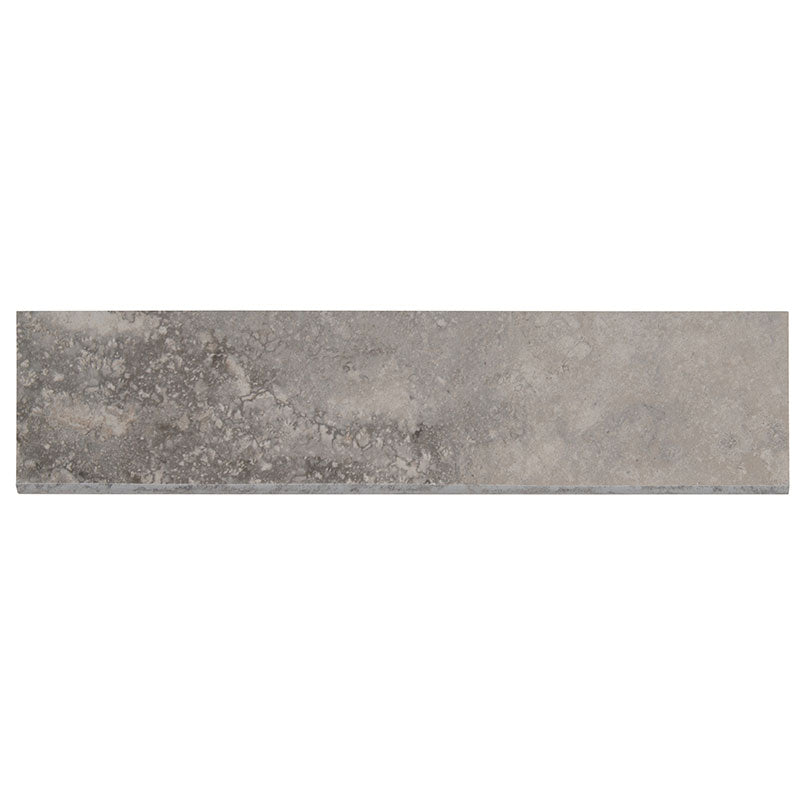 3x24 Napa Bullnose Stone-Look Matte Textured Ceramic Tile