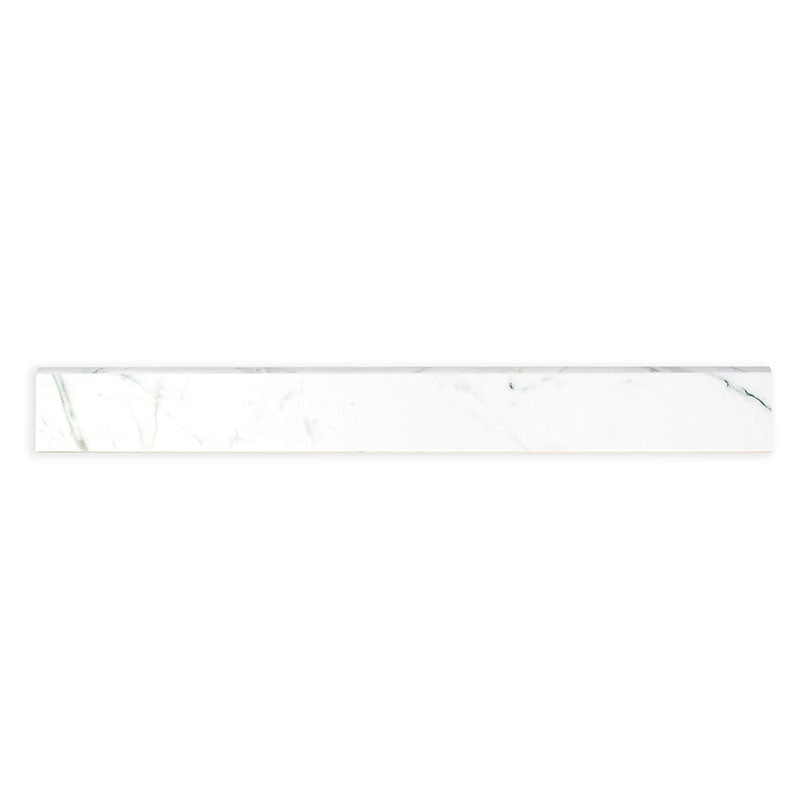 3x24 Regallo Gray Vein Bullnose Stone-Look Matte Smooth Porcelain Tile
