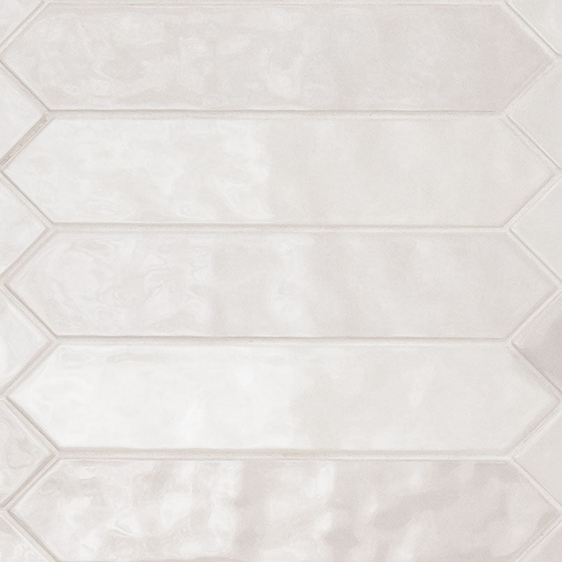 2.5x13 Renzo Picket Patterned Natural-Look Glossy Textured Ceramic Tile