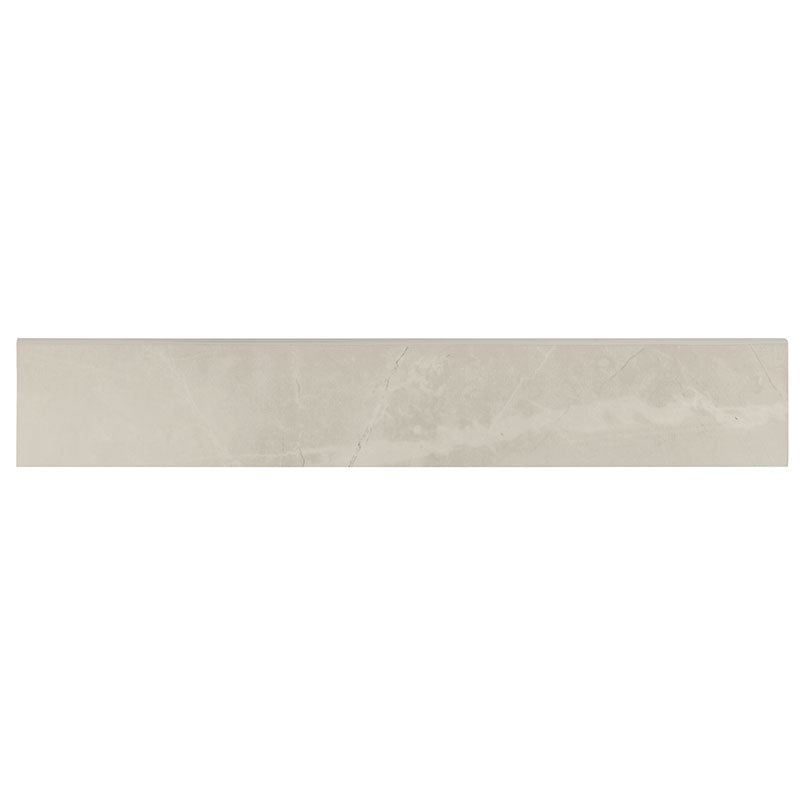 3x18 Sande Bullnose Stone-Look Matte Smooth Porcelain Tile