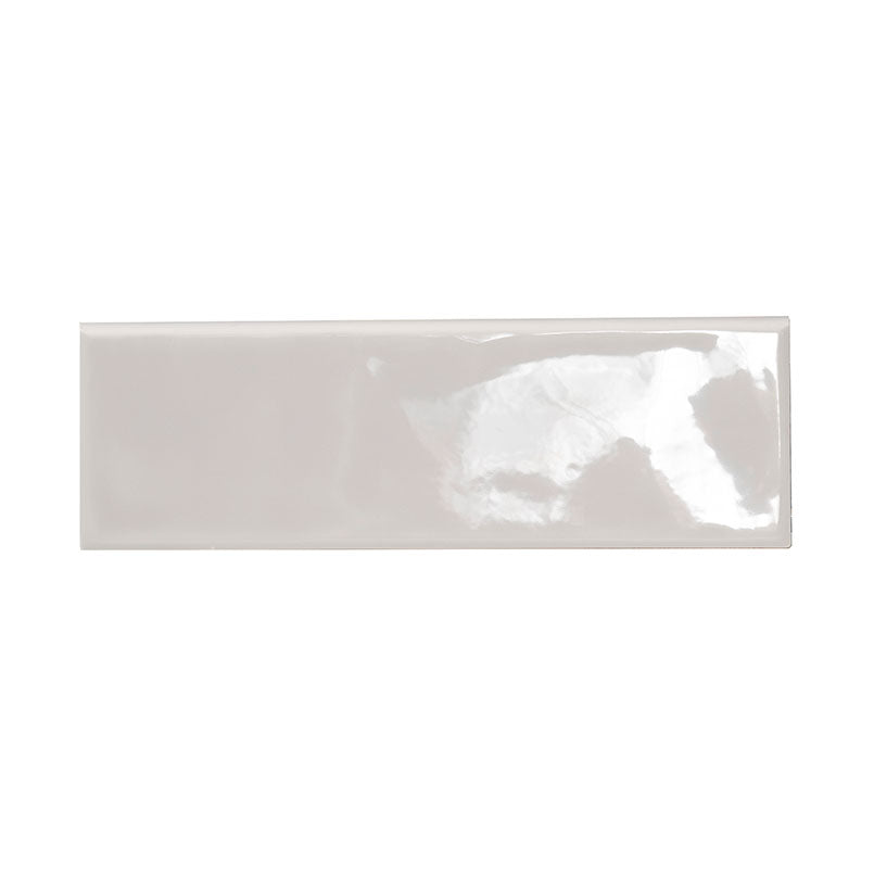 4x12 Urbano Bullnose Solid-Color Glossy Smooth Ceramic Tile